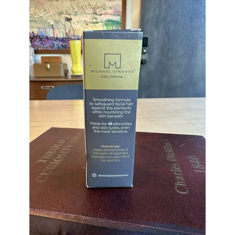 Michael Strahan Daily Defense Conditioning Beard Oil 1 Fl. Oz Nourishing NEW
